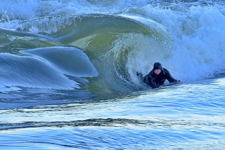 Canadian bodyboarder sets sights on a 3-year wave-riding streak